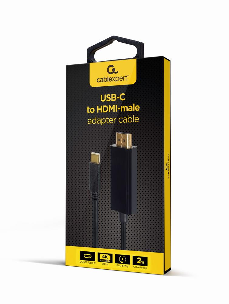 Gembird USB-C į HDMI laidas 2m