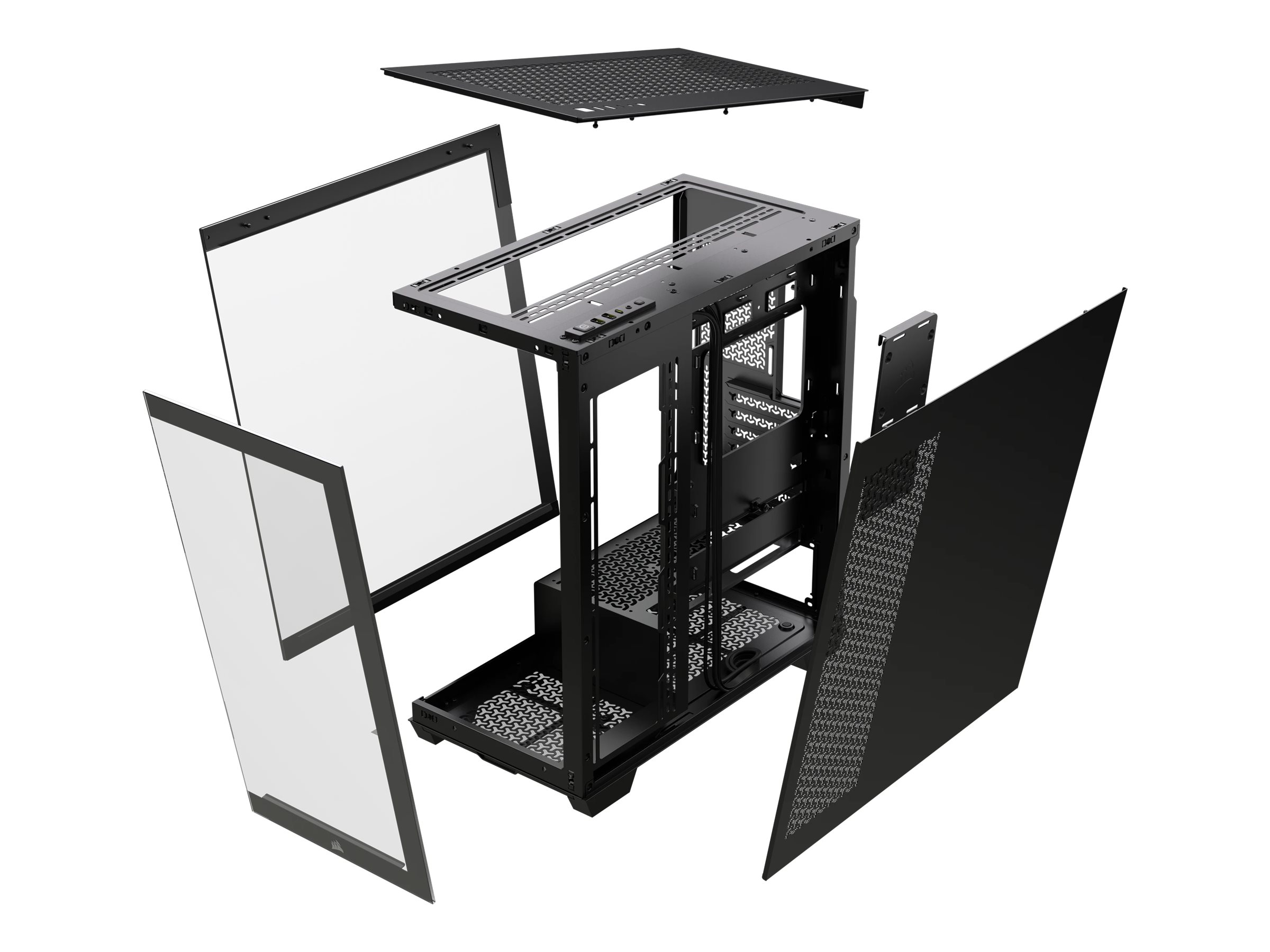 CORSAIR 3500X grūdinto stiklo Mid-Tower