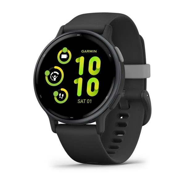 Išmanusis laikrodis Garmin Vivoactive 5 juodas/pilkas 010-02862-10