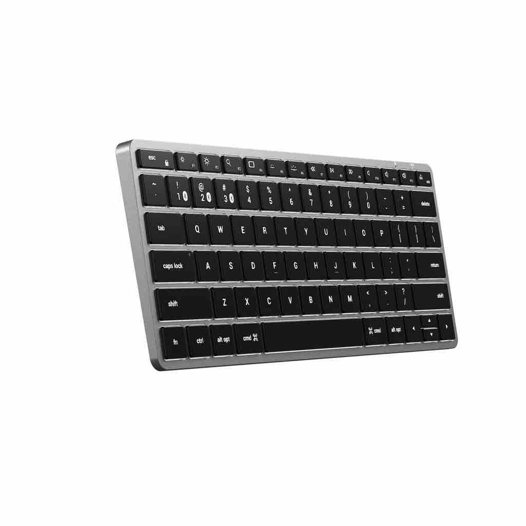 Satechi Slim X1 belaidė QWERTY klaviatūra, ST-BTSX1S, sidabrinė