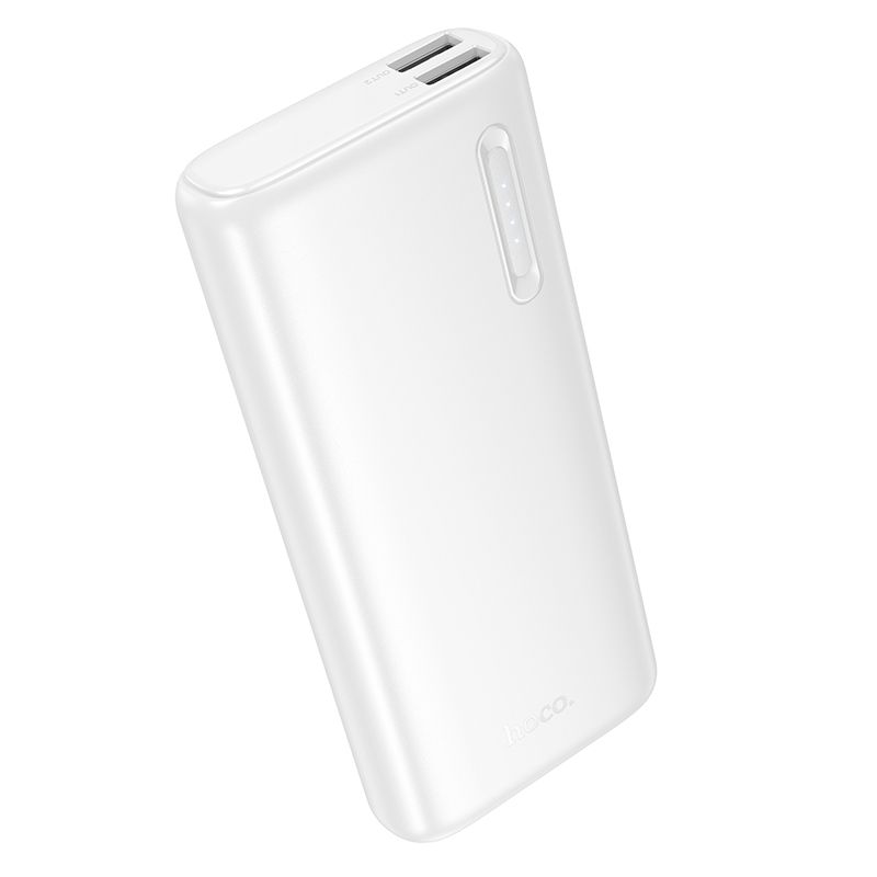 "Powerbank Hoco" 10000 mAh 2A J158A balta
