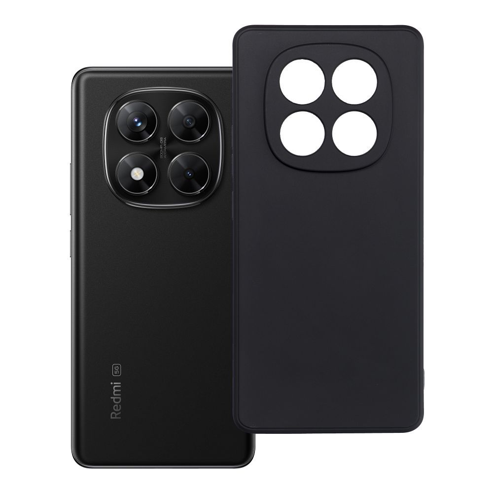 Matinis dėklas telefonui XIAOMI Redmi Note 14 PRO 4G juodas