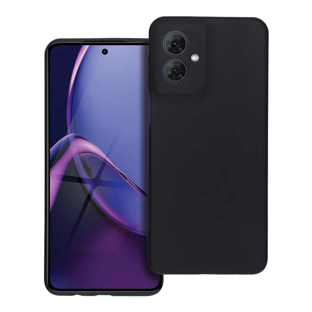 MATT dėklas telefonui MOTOROLA G55 5G juodas