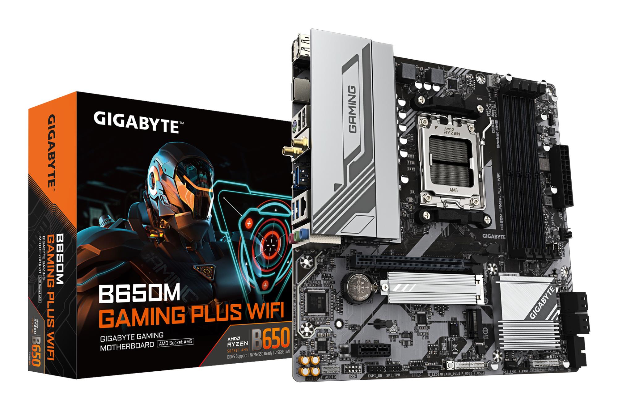 Pagrindinė plokštė GIGABYTE AMD B650 SAM5 Micro-ATX DDR5 4 lizdai
