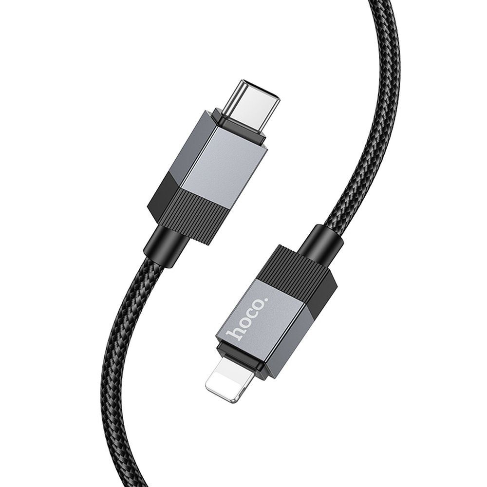 Glass Gold grūdinto stiklo ekrano apsauga Cable USB C to Lightning Hoco PD 27W 1 m X110