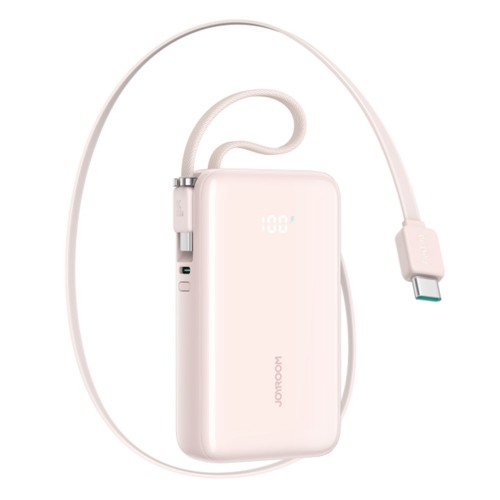 Išorinė baterija Joyroom "JR-PR2 Mini" rožinė 10000mAh (35W)