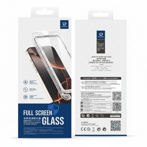Grūdintas stiklas Dux Ducis TG Quick-Fit Apple iPhone 16 Pro Max (Blister)