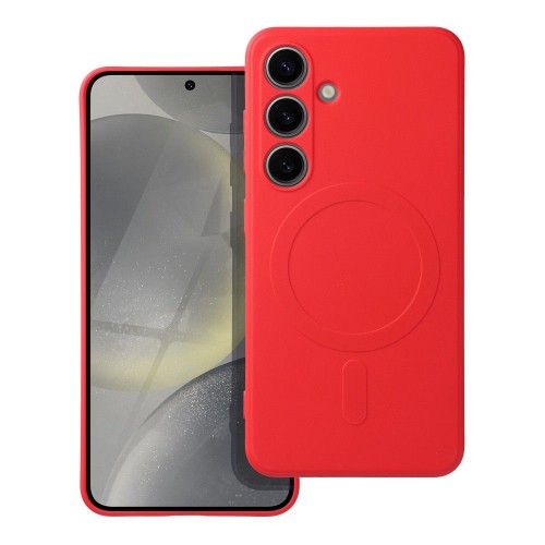 Dėklas "Silicone Mag Cover" skirtas Samsung S942 S26 raudonas
