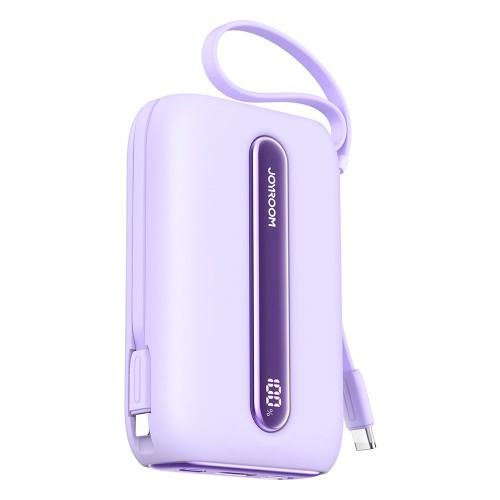 Išorinė baterija Joyroom "JR-L012 Plus Colorful" violetinė 20000mAh (22.5W)