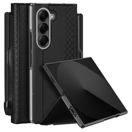 Telefono dėklas Dux Ducis Bril + Pen Samsung F966 Z Fold7 juodas