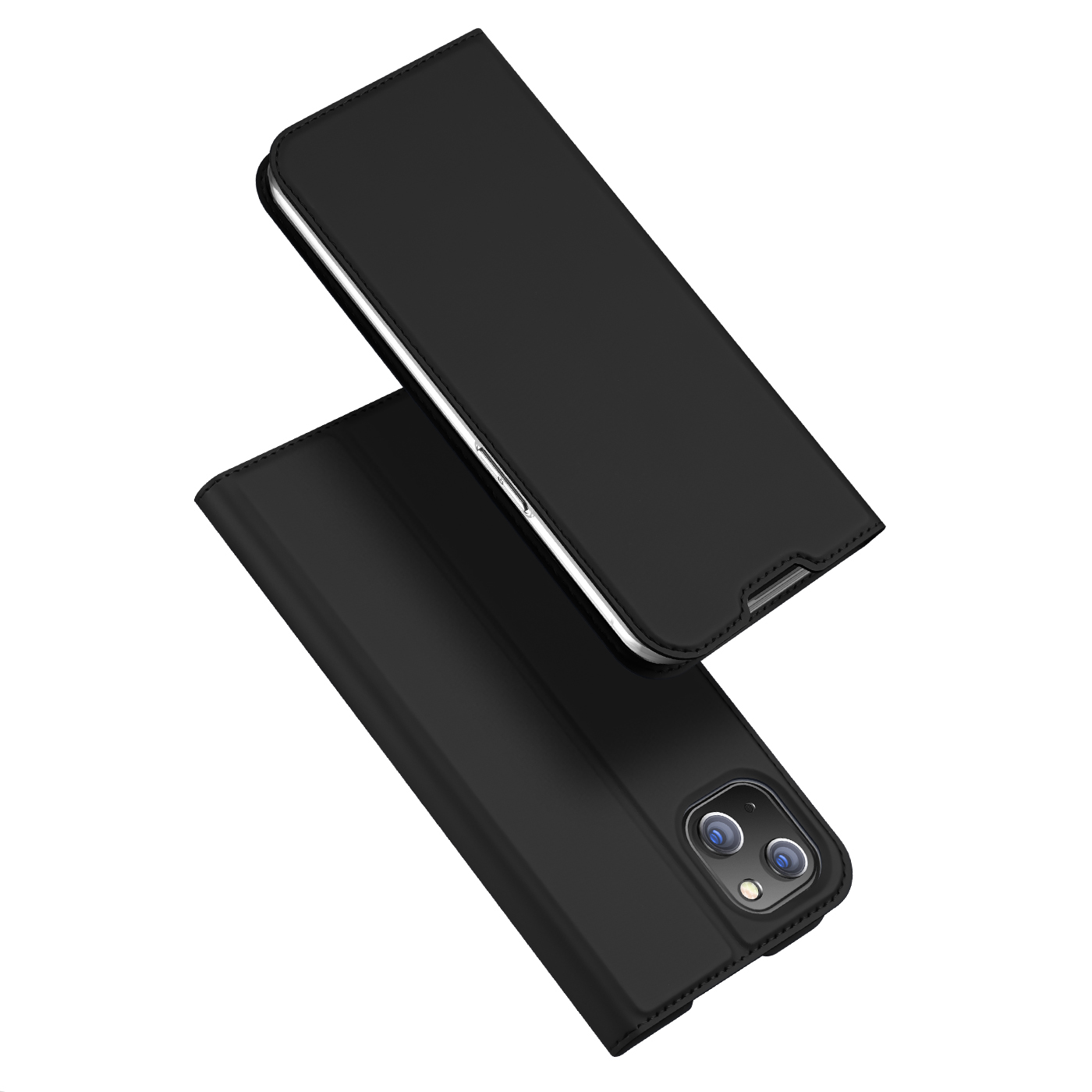 Dux Ducis Skin Pro holster flip dėklas iPhone 14 Plus juodas