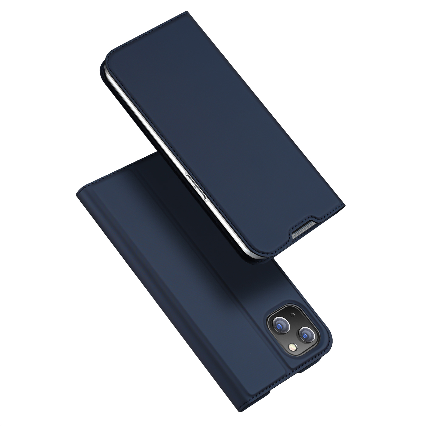 Dux Ducis Skin Pro holster flip dėklas iPhone 14 Plus mėlynas