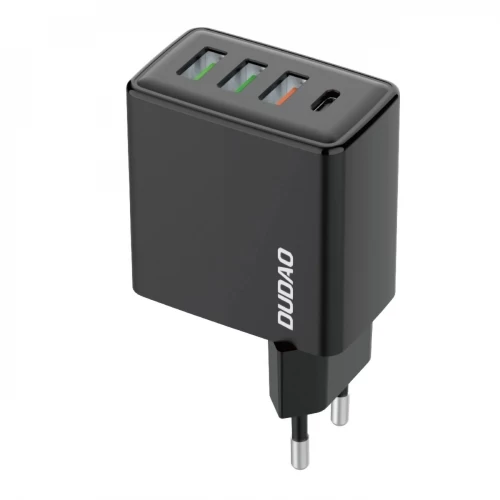 Įkroviklis Dudao A5H juodas 20W (1xPD / 3xQC3.0)