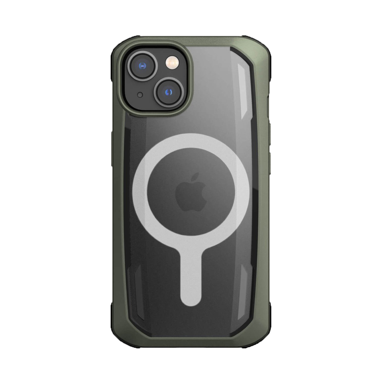 Raptic X-Doria Apsauginis dėklas iPhone 14 Plus su Magnetine šarvuota danga žalia