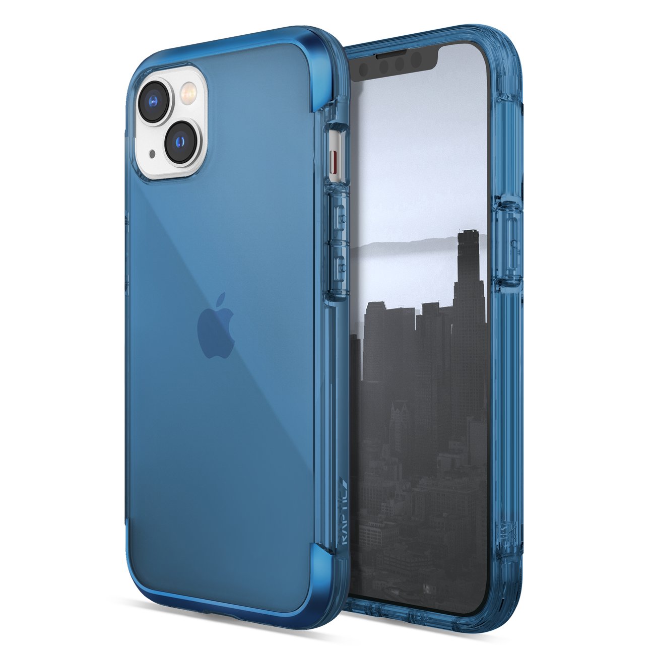 Raptic X-Doria Air dėklas telefonui iPhone 14 Plus šarvuotas mėlynas