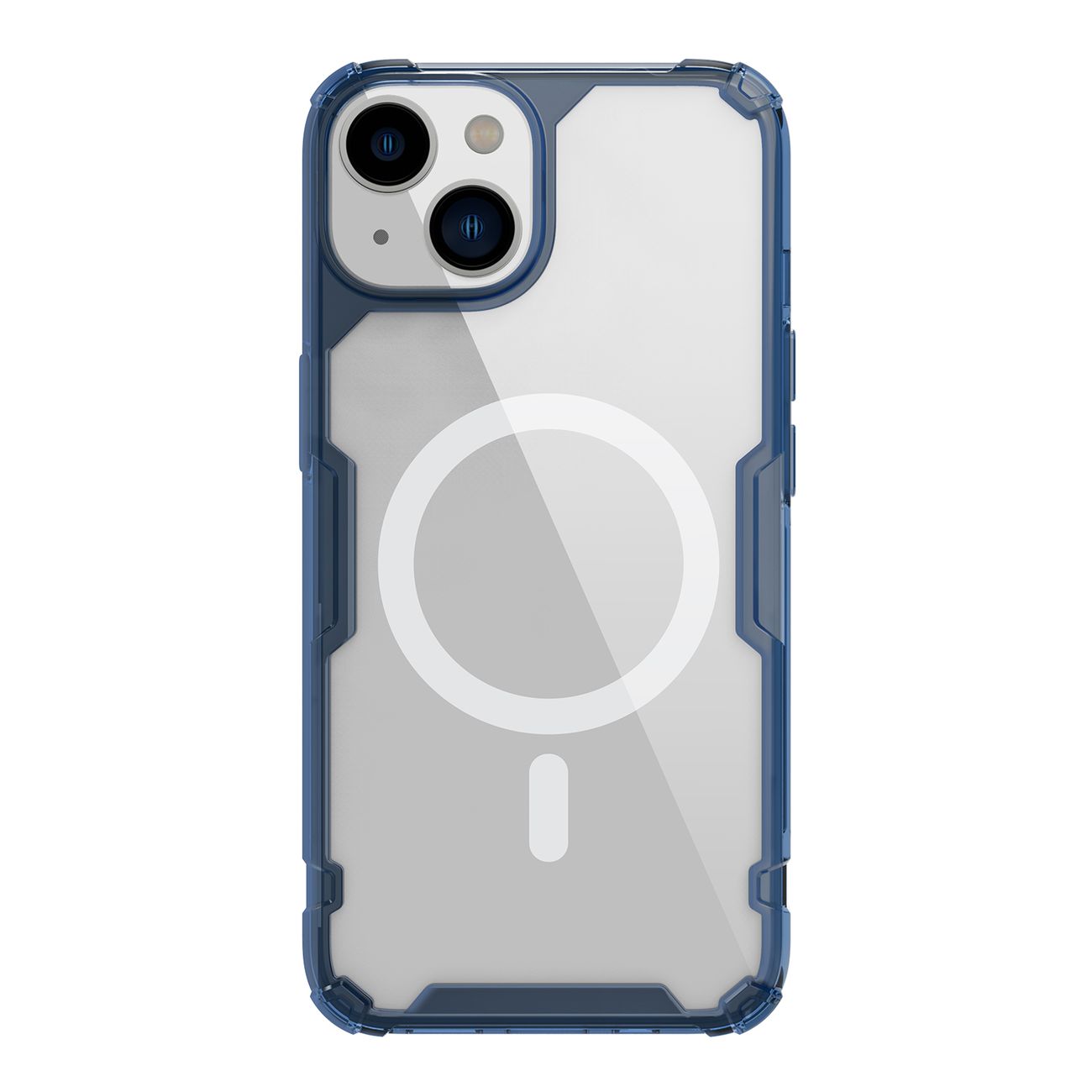 Nillkin Nature Pro Magnetic Case iPhone 14 Plus магнитный чехол MagSafe синий