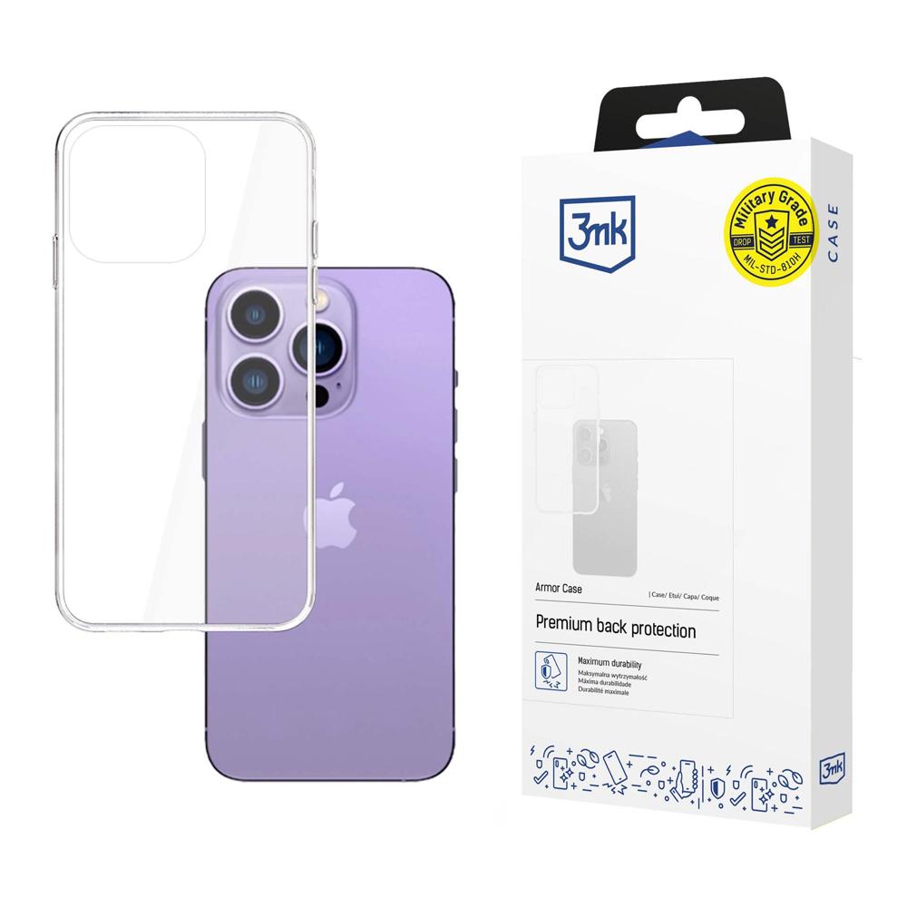 3mk Armor Dėklas for iPhone 14 Pro Max - skaidrus