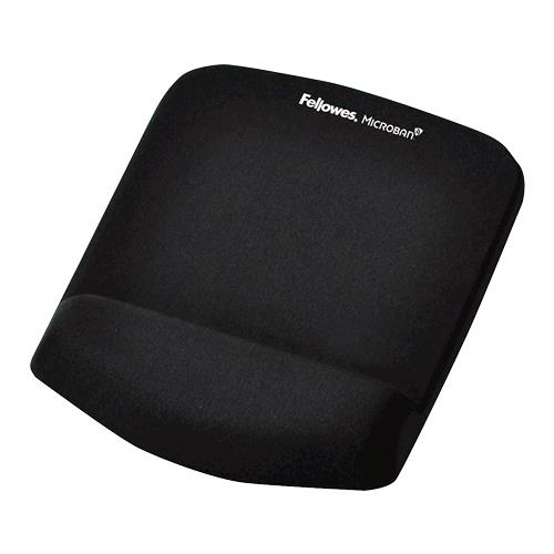 Pelės kilimėlis Fellowes PlushTouch juodas