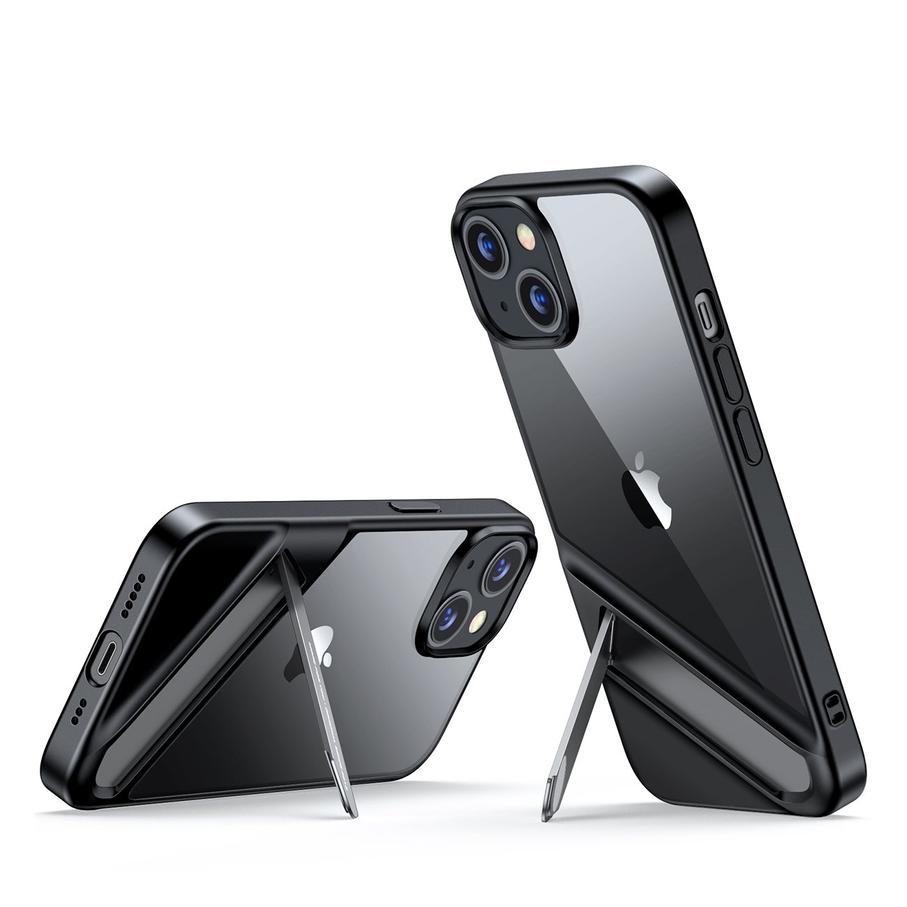 Ugreen LP633 dėklas su stovu iPhone 14 juodas