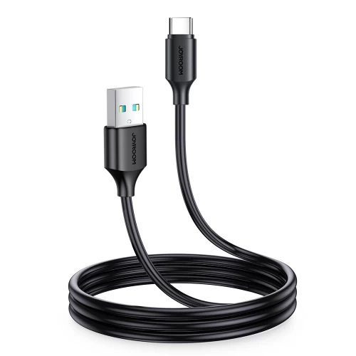 USB laidas Joyroom S-UC027A9, juodas, Type-C, 100 cm (iki 3A)
