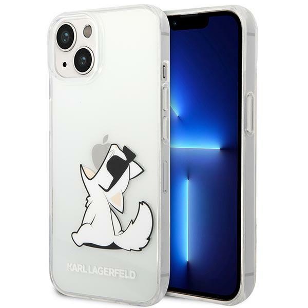 Karl Lagerfeld KLHCP14MCFNRC iPhone 14 Plus 6.7 "kietas dėklas skaidrus/permatomas Choupette Linksmybės