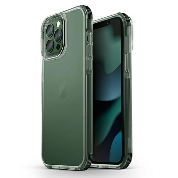 Uniq Combat dėklas telefonui iPhone 13 Pro Max 6.7" - žalias/žalias