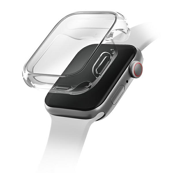 Uniq Garde dėklas Apple Watch 7/8/SE2 45mm - permatomas