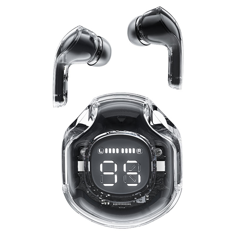 Acefast T8 TWS Bluetooth belaidės ausinės - juodos