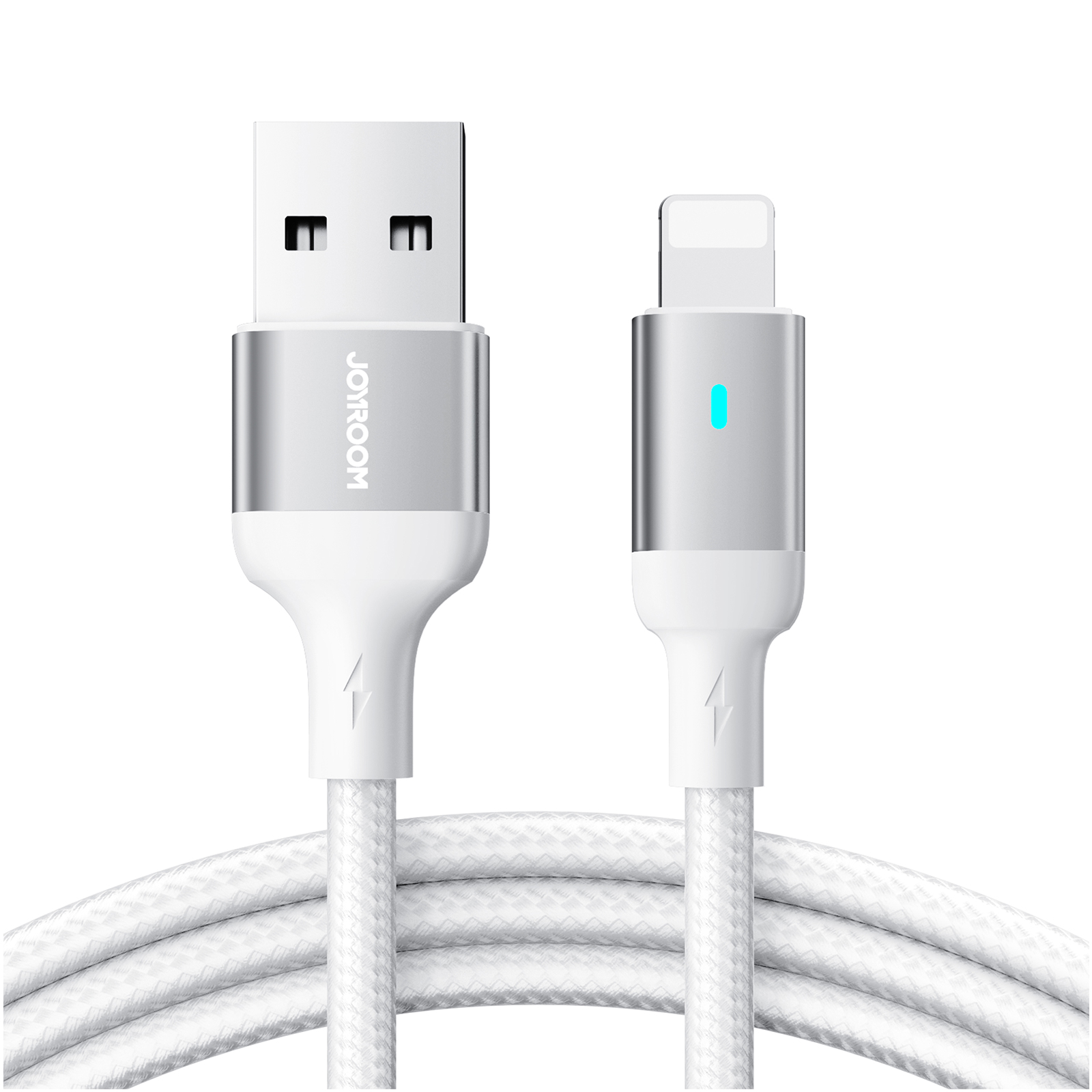 Joyroom Extraordinary Series A10 USB-A / Lightning 2.4A кабель 1.2 m - белый