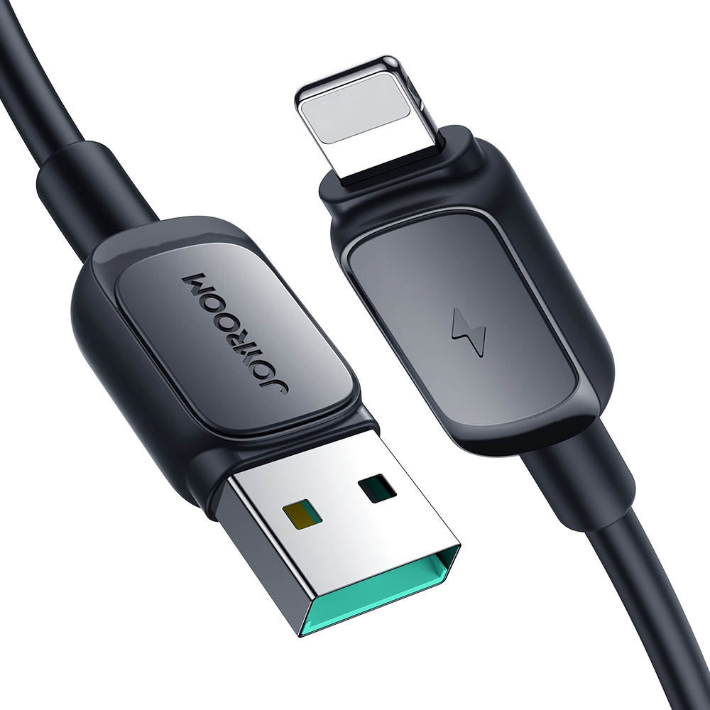 USB kabelis Joyroom (S-A14) lightning (2.4A) 2m juodas