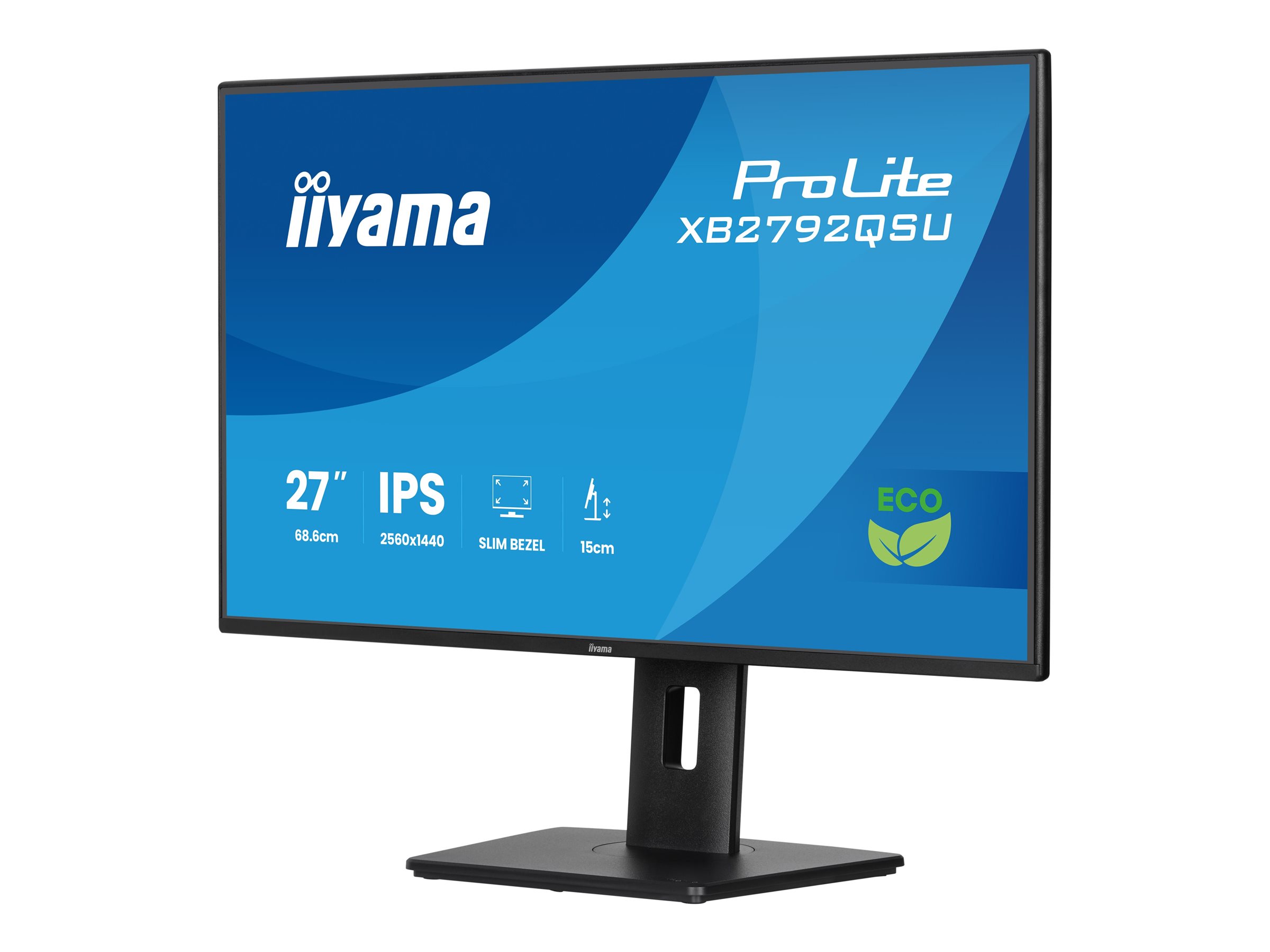 Monitorius IIYAMA XB2792QSU-B1 27" IPS 4 pusių