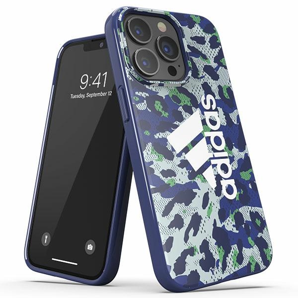 Adidas OR Dėklas telefonui Snap Leopard iPhone 13/13 Pro 6.1" mėlynas/mėlynas 47260