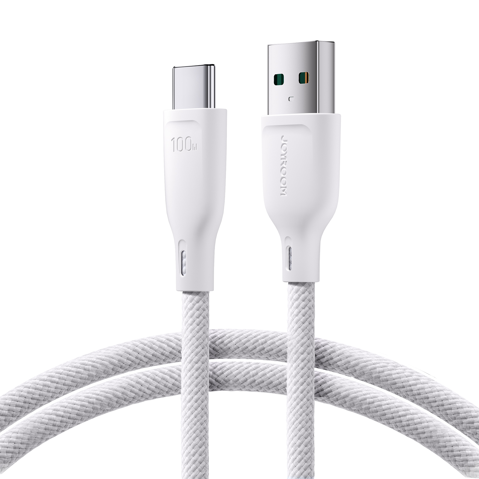 USB kabelis Joyroom (S-A34) type-C (100W 3A) 1m baltas