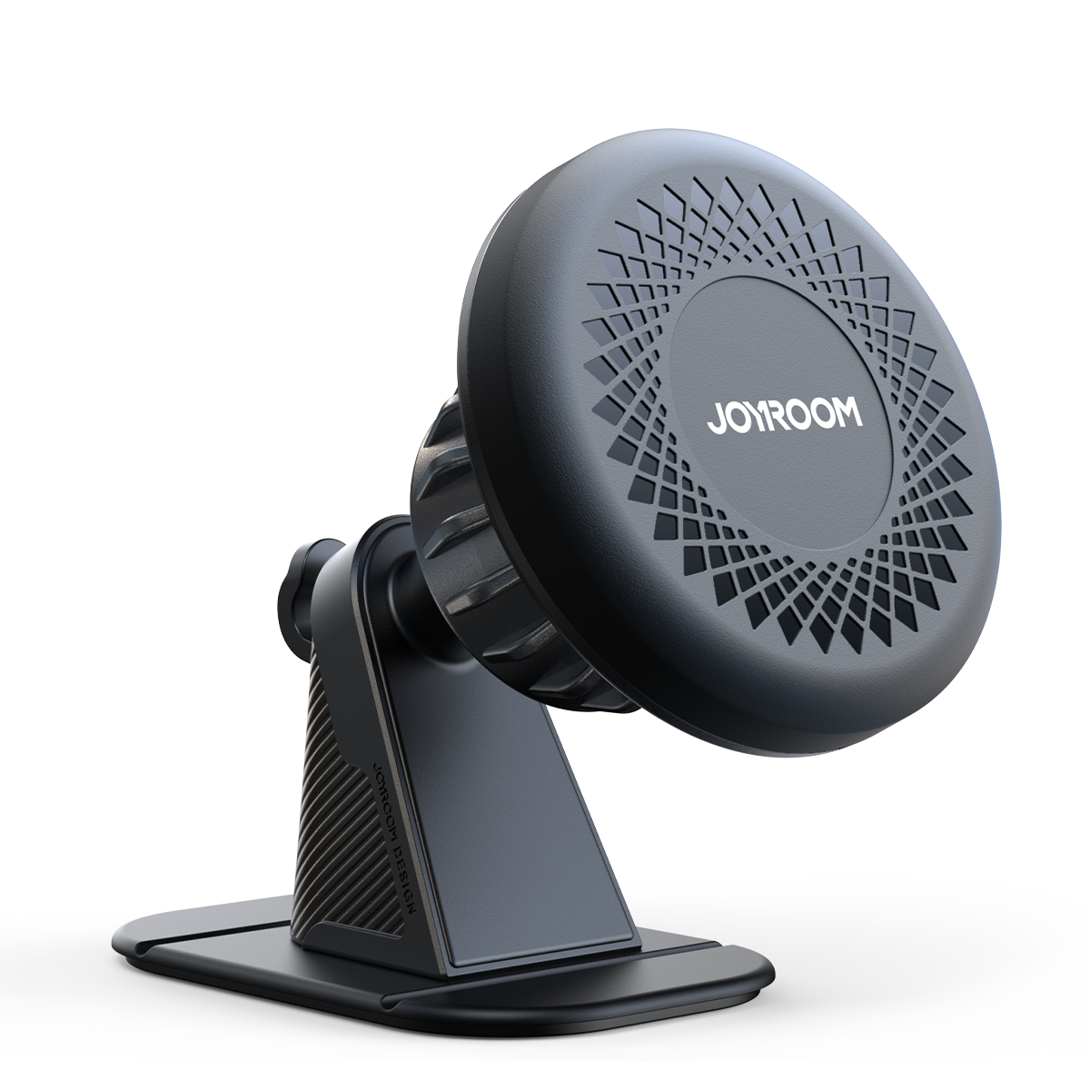 Joyroom JR-ZS356 magnetinis telefono laikiklis prietaisų skydeliui - tamsiai pilkas
