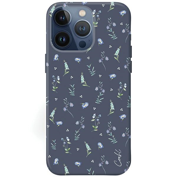 Uniq Coehl Prairie dėklas telefonui iPhone 15 Pro - tamsiai mėlyna