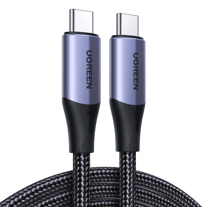 Ugreen US355 USB-C 3.1 Gen 2 / USB-C 3.1 Gen 2 laidas 1m - juodas