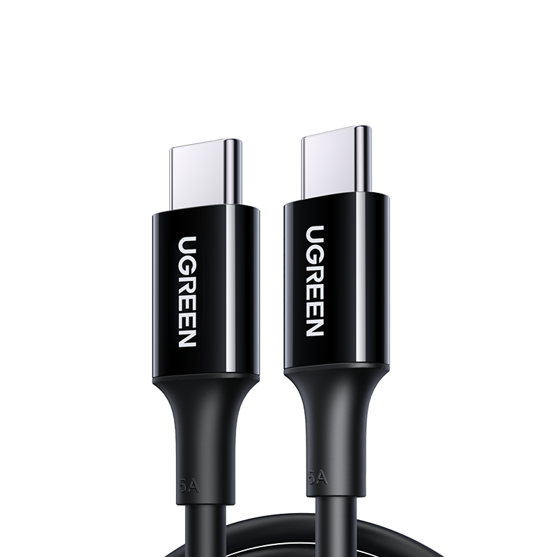 Ugreen US300 USB-C / USB-C 480Mb/s 5A 2m laidas - juodas