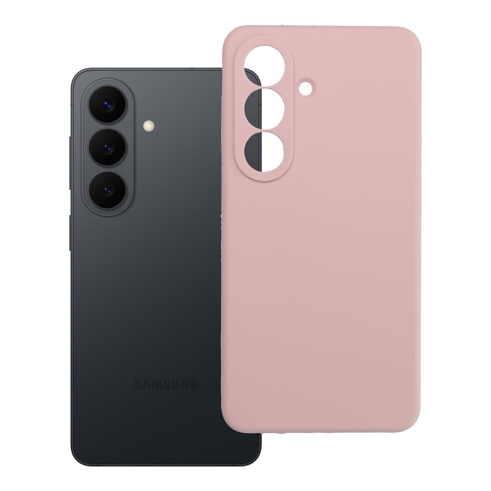 Dėklas SILICONE 2mm SAMSUNG S26 sand pink