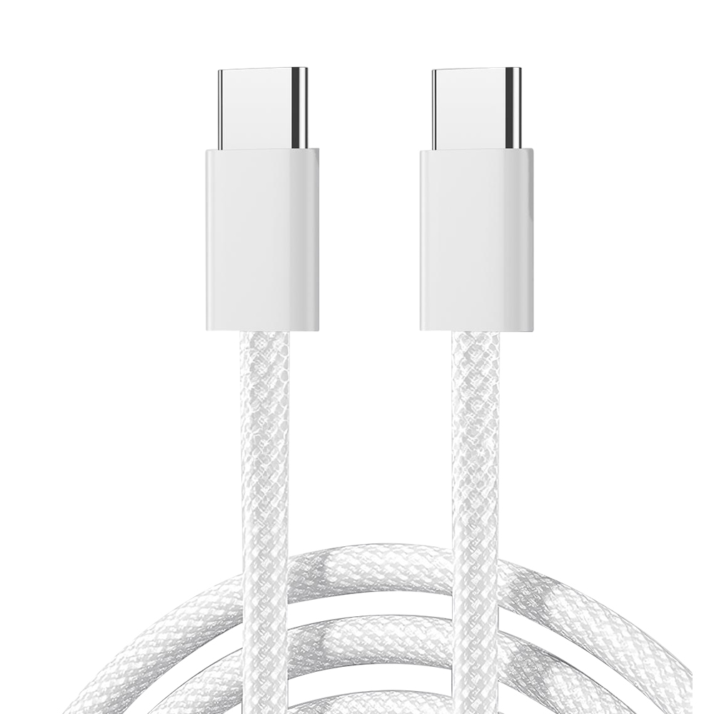 Joyroom S-A45 60W USB-C to USB-C 1.0m baltas kabelis