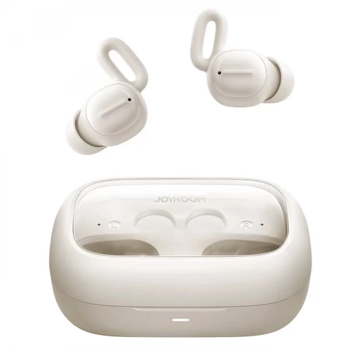 Belaidės ausinės Joyroom JR-TS1 baltos (Bluetooth 5.3 / triukšmo slopinimas)