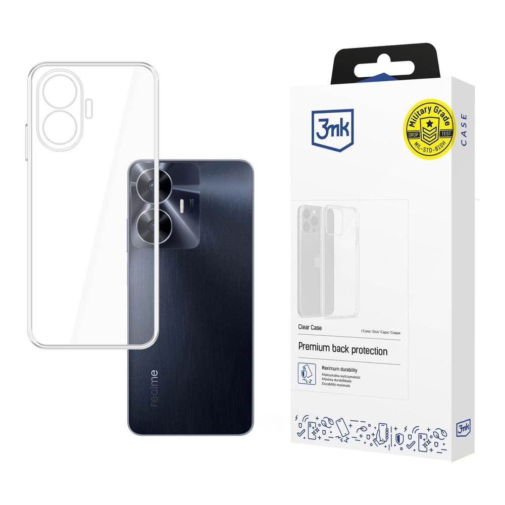 3mk Clear Dėklas for Realme C55 - skaidrus
