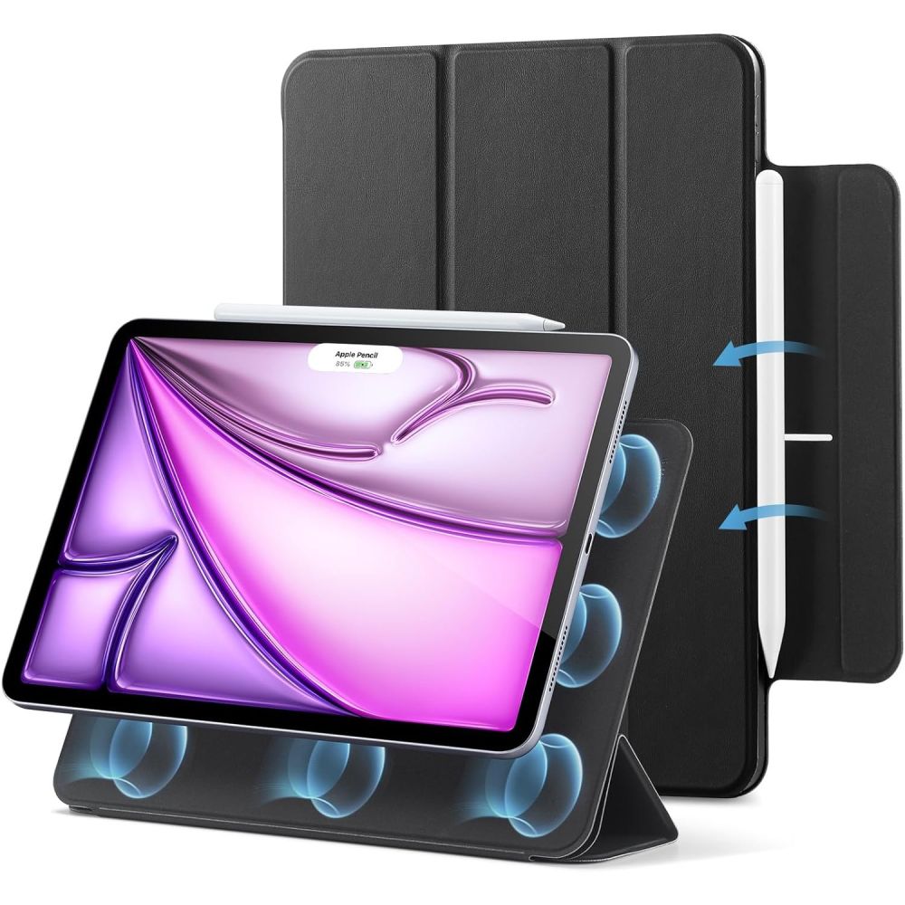 ESR Rebound Magnetinis dėklas iPad Pro 12.9'' 4/5/6 2020-2022 / Air 13'' 2024 - juodas
