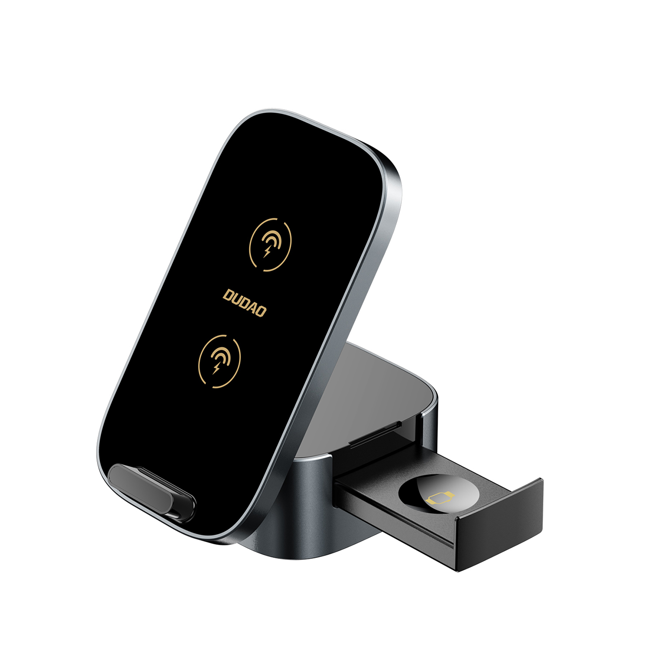 Dudao A11Pro+ 15W 3in1 indukcinis įkroviklis telefonui / išmaniajam laikrodžiui / ausinėms - juodas