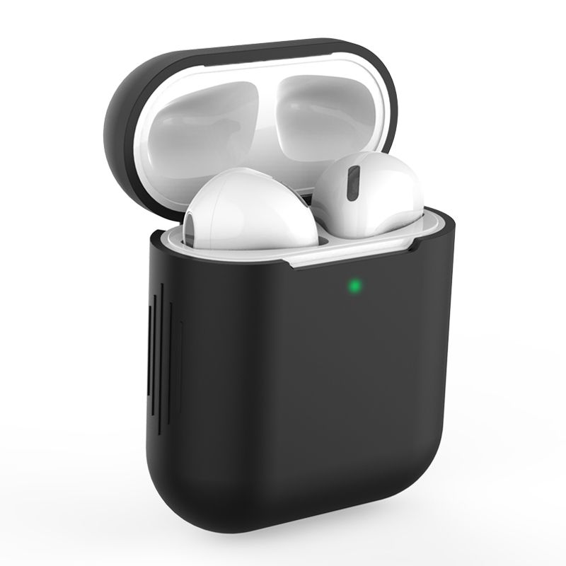 Tech-Protect Icon dėklas AirPods 1 / 2 - juodas