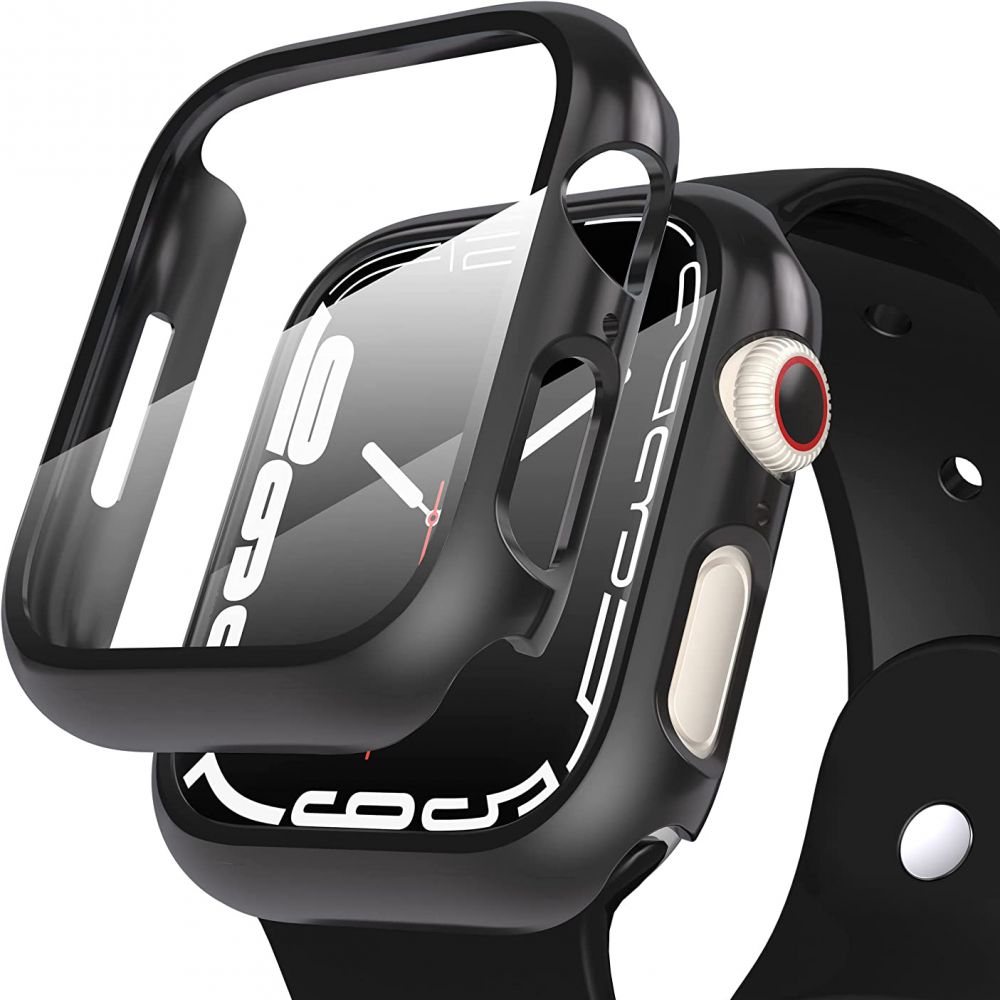 Tech-Protect Defense360 dėklas Apple Watch 7 / 8 / 9 (45mm) - juodas