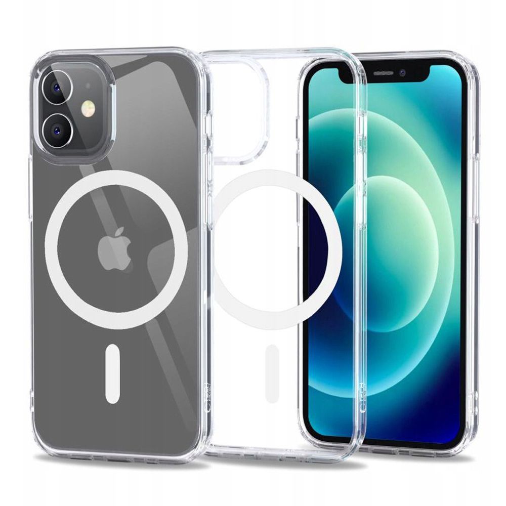 Tech-Protect FlexAir Hybrid iPhone 12 mini dėklas telefonui - skaidrus