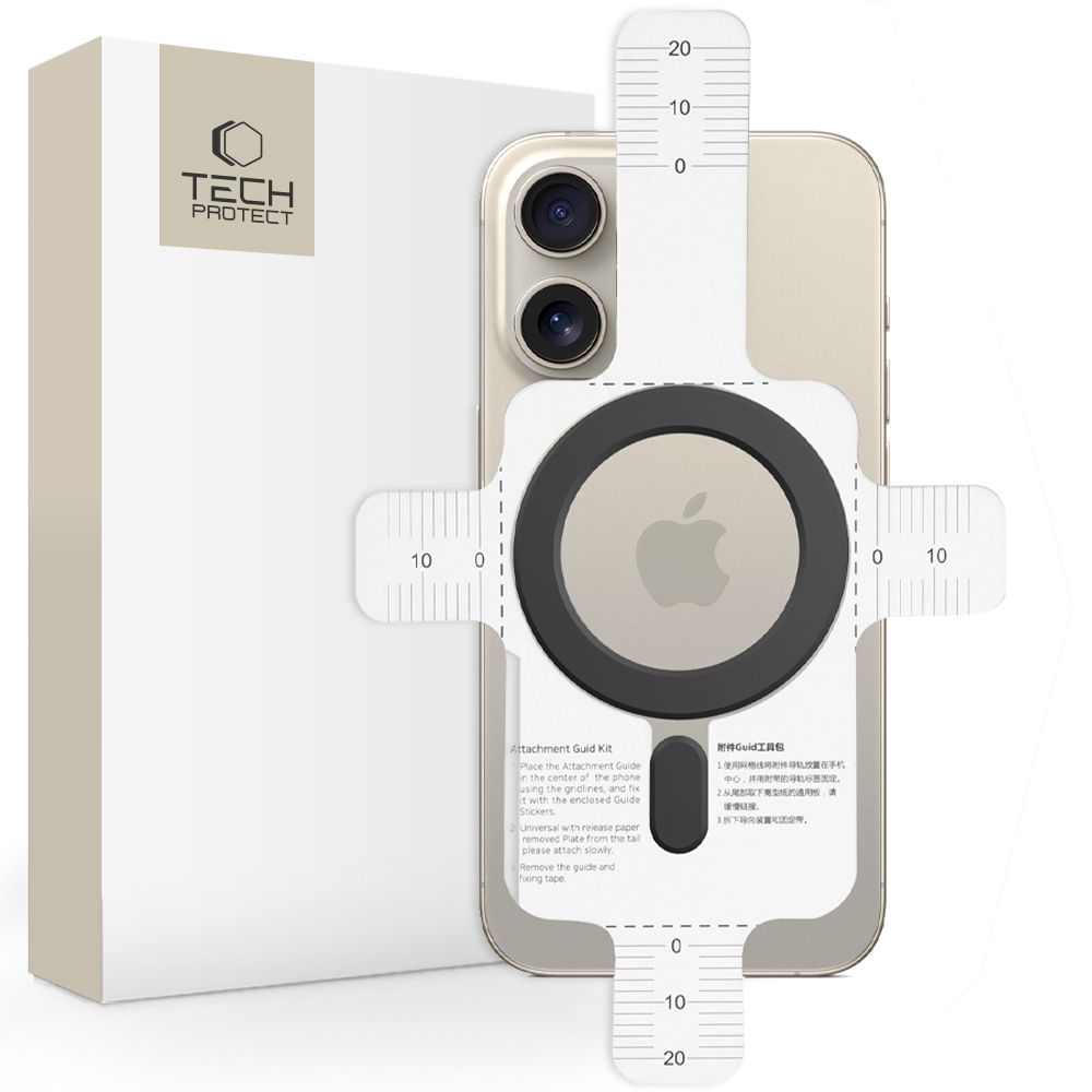 Tech-Protect MagMat MagSafe magnetinis žiedas universalus - juodas