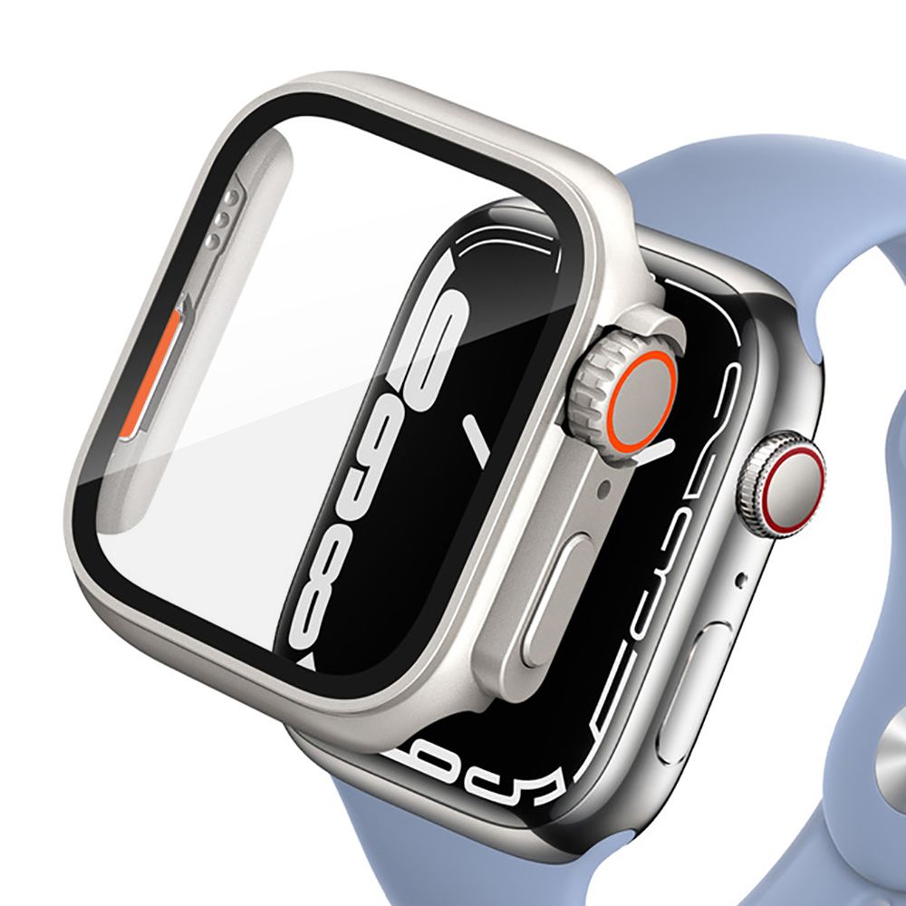 Tech-Protect Defense360 dėklas Apple Watch 7 / 8 / 9 (45 mm) - titano oranžinė