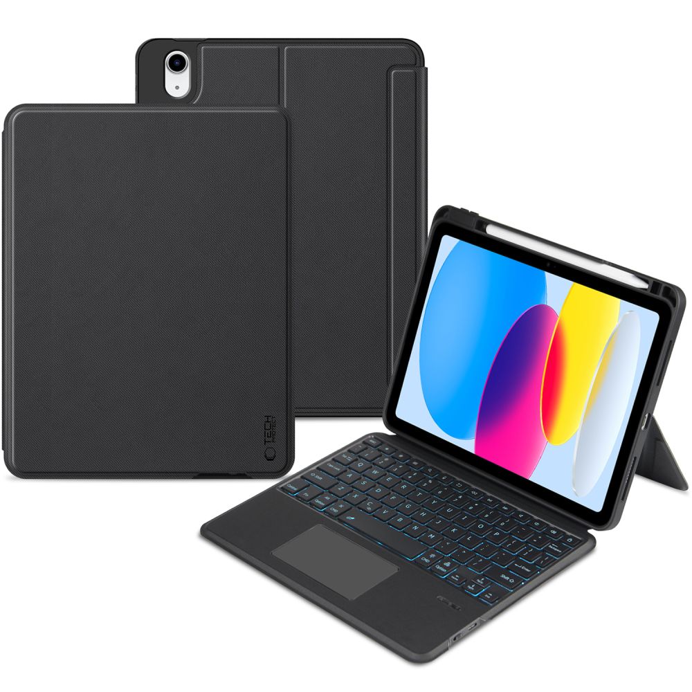 Tech-Protect SC Mag Pen + klaviatūros dėklas iPad 10.9" 10 kartos (2022) – juodas