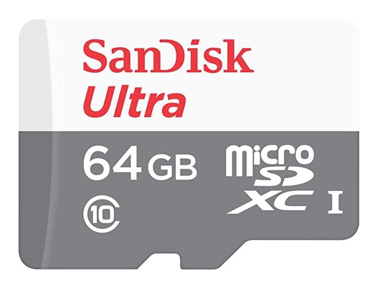 SanDisk SDSQUNR-064G-GN3MN 64 GB MicroSDXC Class 10 atminties kortelė